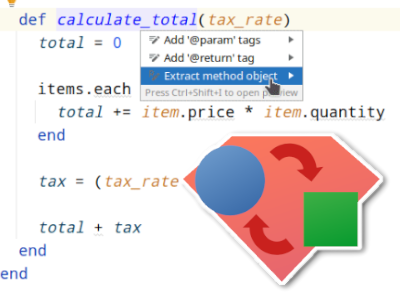 Automated refactorings for Ruby